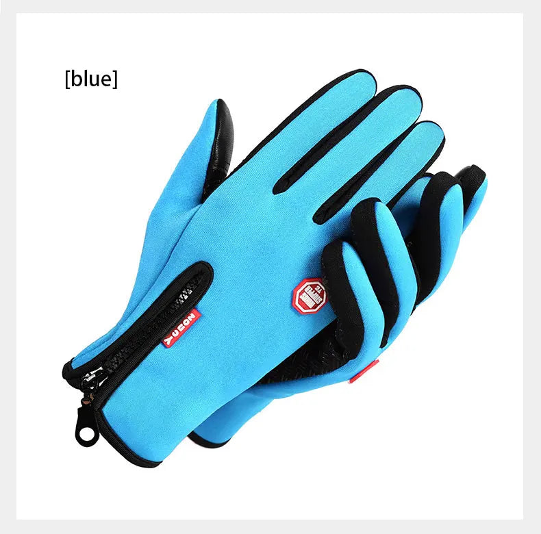 Outdoor Cycling Gloves, Bicycles for Warmth and Anti Slip in Autumn and Winter Beauty World Shop