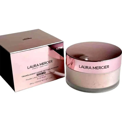 NEW Version Hydrating Flawless Setting Powder,Natural Nude Finish Oil Control Strong Concealer for All Skin Types Powdery Makeup