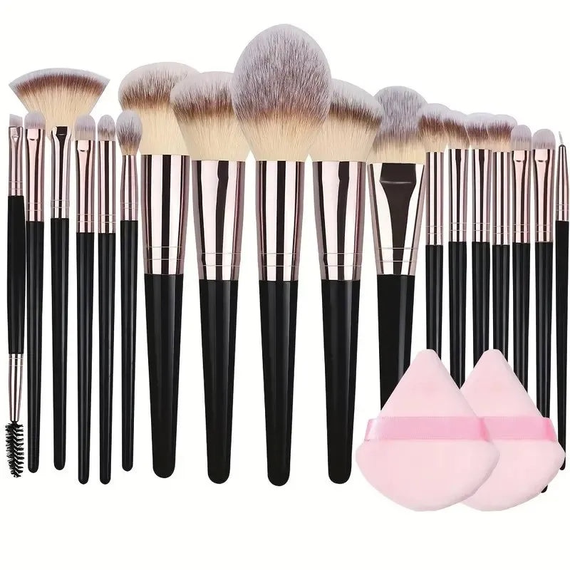 Professional 3-20PCS Makeup Brushes Set Eyeshadow Foundation Concealer Blending Blush Brush Kabuki Soft Fluffy Women Beauty Tool Beauty World Shop