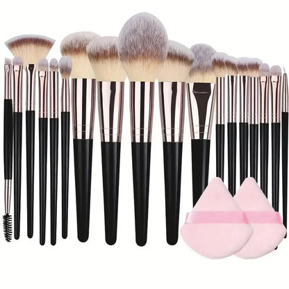 Professional 3-20PCS Makeup Brushes Set Eyeshadow Foundation Concealer Blending Blush Brush Kabuki Soft Fluffy Women Beauty Tool Beauty World Shop