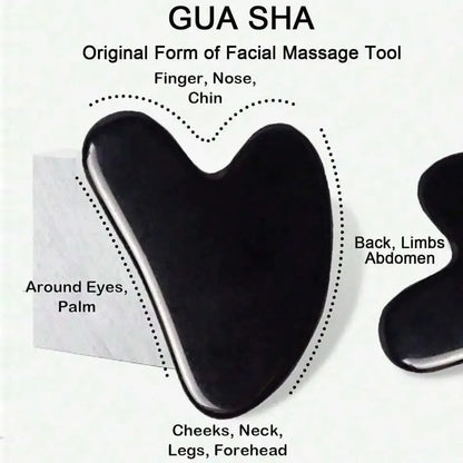 3-piece facial care set with cooling roller, facial roller and gua sha tools set. Perfect gift Beauty World Shop