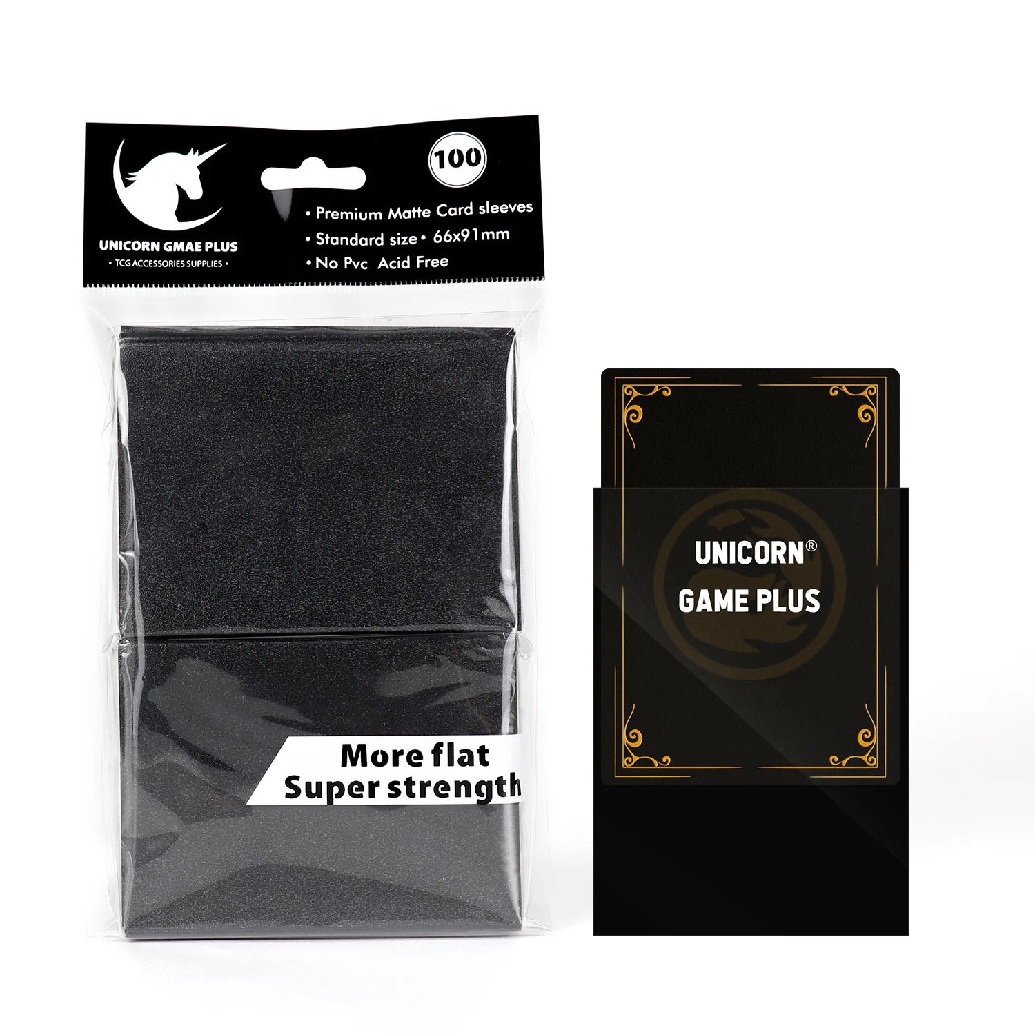 100Pcs/Set 66x91mm Matte Standard Size Card Sleeves TCG Trading Cards Protector for Tarot Shield Board Games Magical Cover PKM Beauty World Shop