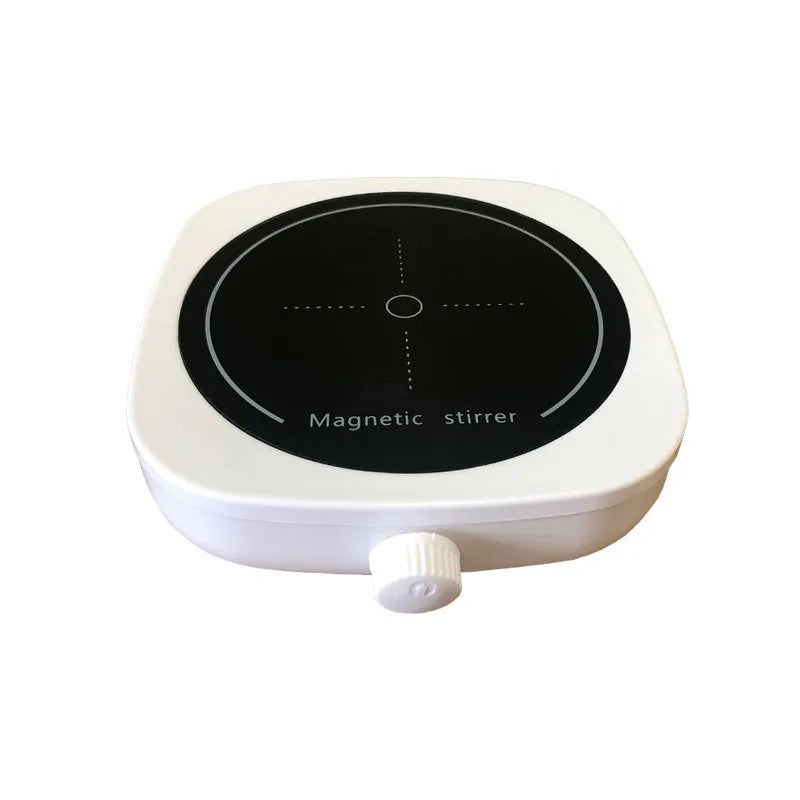 Magnetic Stirrer Kitchen Liquid Mixing Mini Lab Stir Mixer Portable Stirrer Plate with Stir Bar USB 2L 4000RPM for Laboratory Beauty World Shop