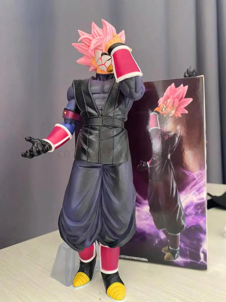 Super Dragon Ball Heroes Figure Zamasu Black Goku 25cm PVC Action Figures GK Statue Collection Model Toys for Children Gifts Beauty World Shop