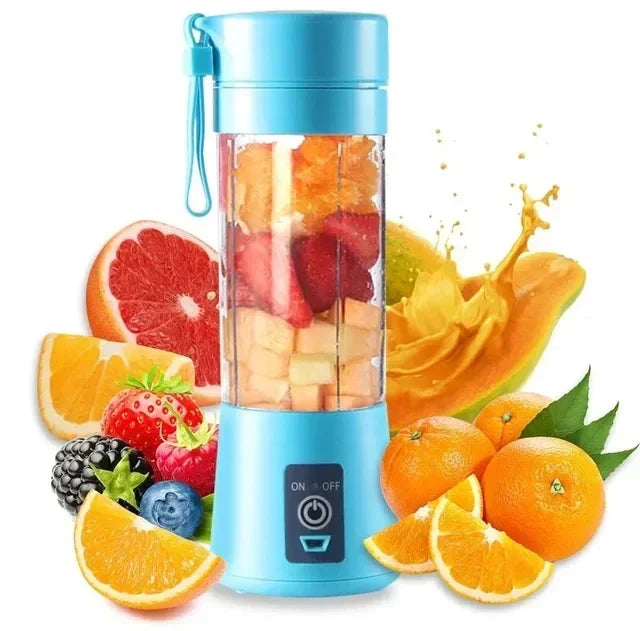 Mini Electric Juicer USB Charging Smoothie Milkshake Maker Automatic Fresh Squeezer Fruit Portable Orange Lemon Kitchen Blender Beauty World Shop
