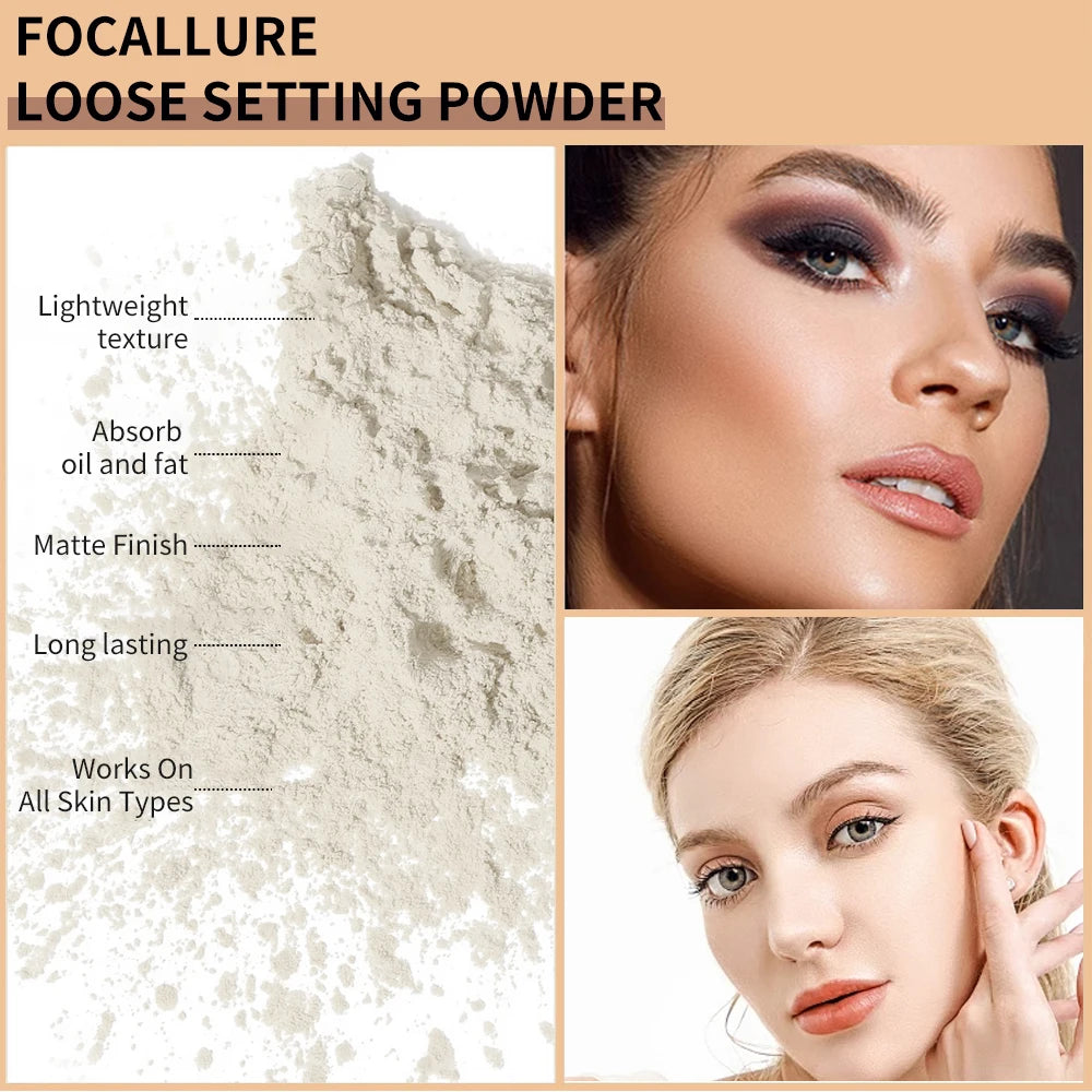 Banana Shaped Loose Powder Can Reduce Pores and Fine Lines, With a Long-lasting Matte Effect and Natural Facial Makeup Powder Beauty World Shop