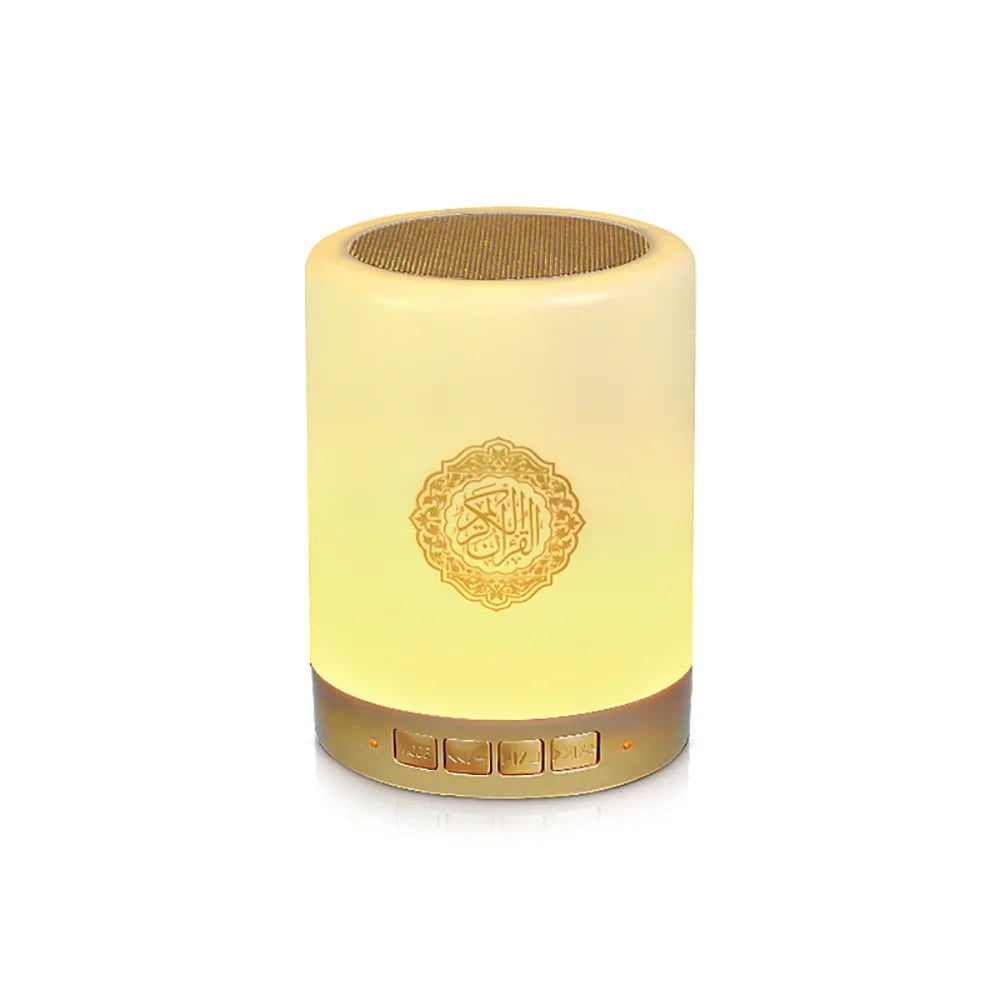 Holy Mini Bright Muslim Night Light Quran Lamp Box Koran Gift Azan Wireless Bluetooth Speaker Sound Portable Blutooth Music Home