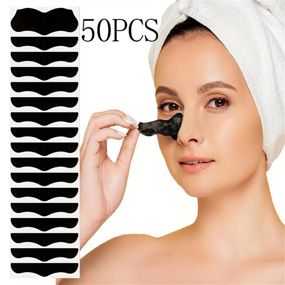 Blackhead Nose Patch Deep Cleansing, Nose Spots, Facial Spot Patch, Quickly Removes Blackheads, Restores Fresh Nose Beauty World Shop