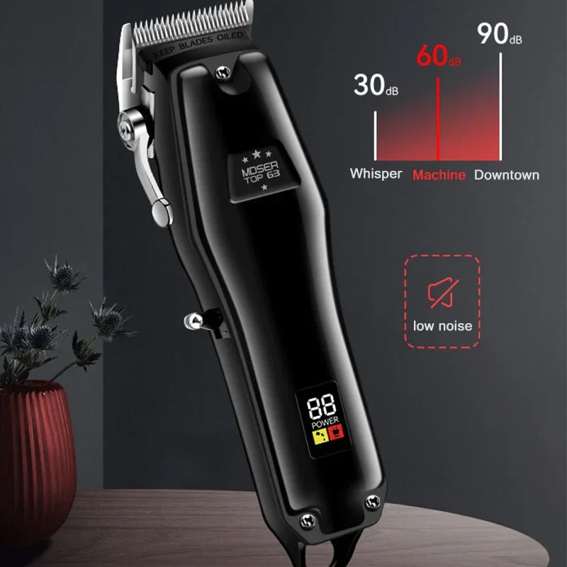 Kemei Electric Hair Clipper KM-PG809A Hair Cut Wireless Trimmer Men Professional Clipper Machine Rechargeable Hair Cut Barber Beauty Trend Shop