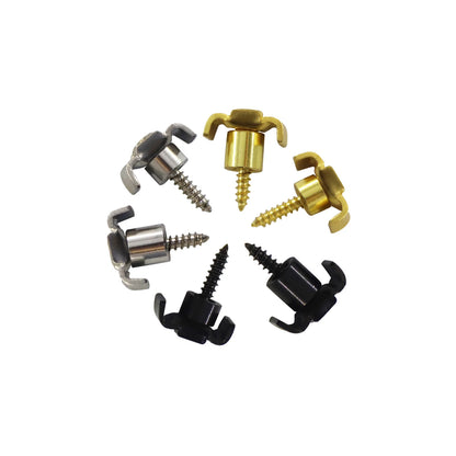 Electric guitar string buckle accessories, head lock, string stabilizer, butterfly shaped circular column suitable for ST/SQ/TL Beauty World Shop