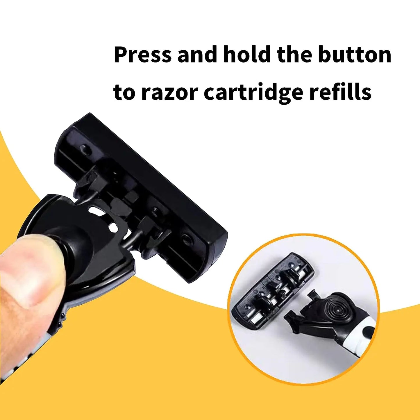 Shaver Brand New Design Men Razor Shaving two Layer Shaver Reusable Razor Imported Blade Multi Tool Head Change Beauty World Shop
