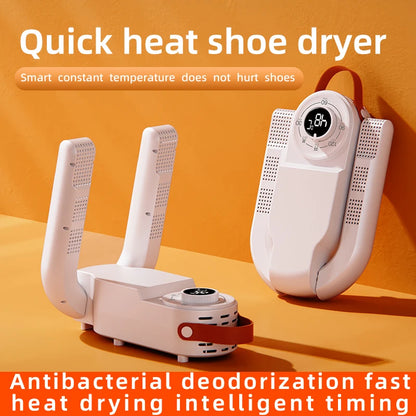 HOMEFISH Intelligent Shoe Dryer Quick Drying Deodorizing Sterilizing Adjustable Timer Household Shoe Warmer And Heater Beauty World Shop