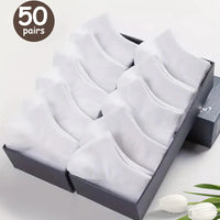 50 Pairs  White