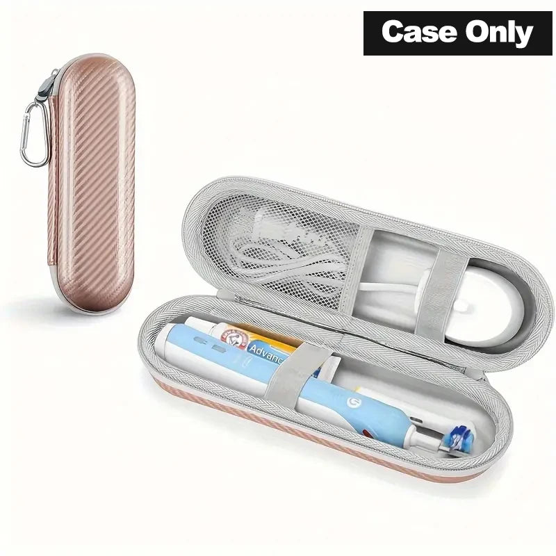1pcs Electric Toothbrush Travel Case for Oral-B Pro/iO, Philips Sonicare, Oral B Toothbrush Case for Brush Heads & Accessories Beauty World Shop
