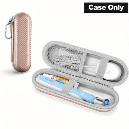 1pcs Electric Toothbrush Travel Case for Oral-B Pro/iO, Philips Sonicare, Oral B Toothbrush Case for Brush Heads & Accessories Beauty World Shop