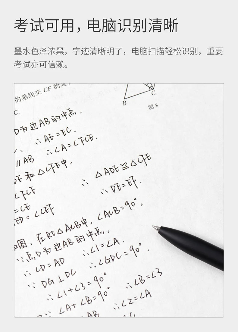 KACO 0.5mm MIDOT Gel Ink Pens, Quick-drying Press Smooth Writing Pen, High Volume for Taking Exams Grading Homework Doing Papers Beauty World Shop