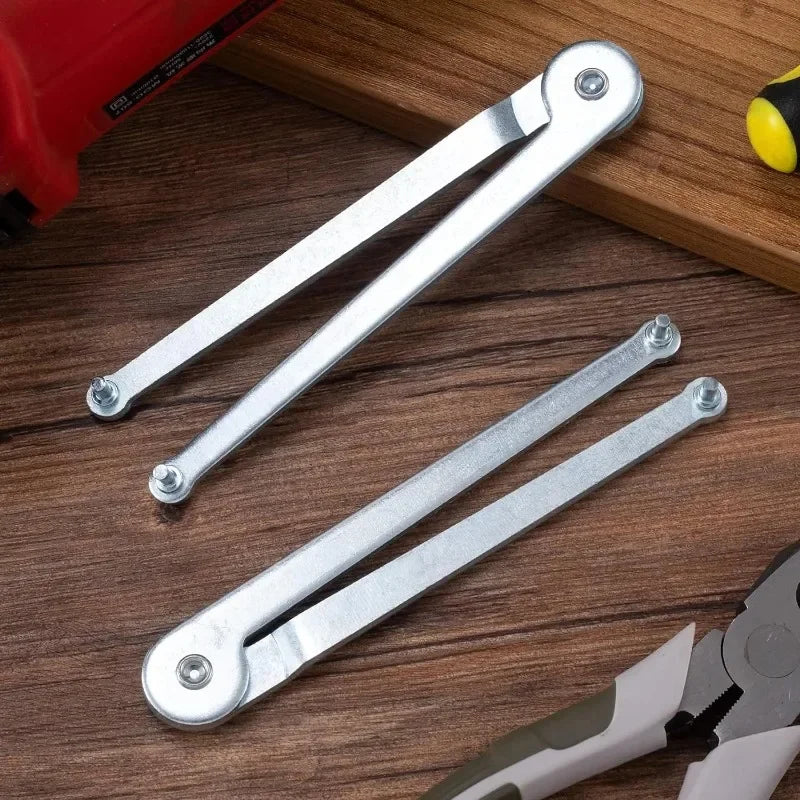 Universal Adjustable Angle Grinder Wrench Pin Wrench, Hand Wrench Pin Pliers Round Nuts (4mm/0.15in) suitable for Angle Grinders Beauty Trend Shop