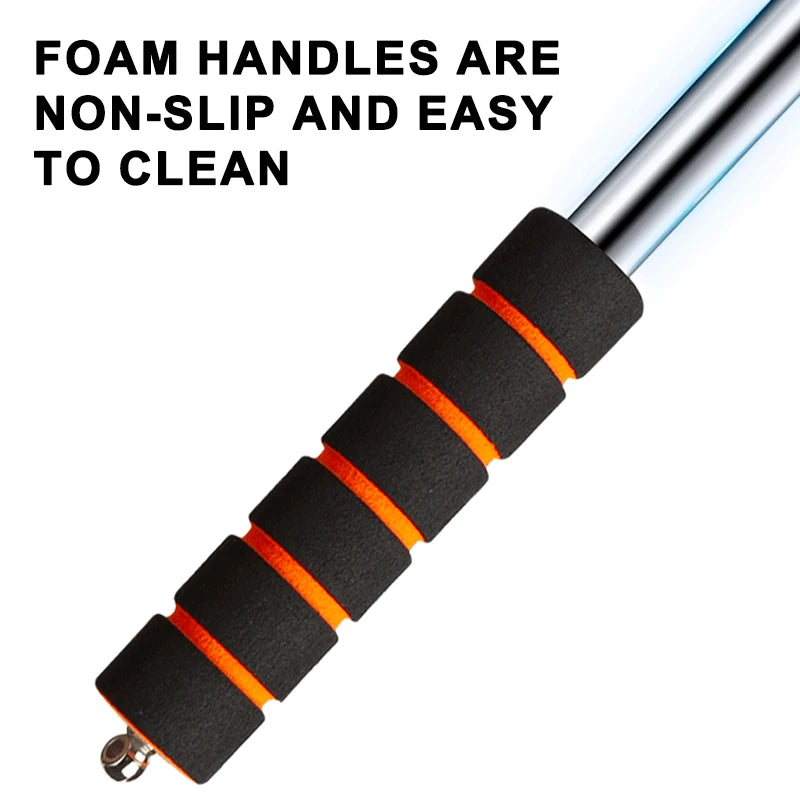 SEAMETAL Car Front Windshield Defogging Brush Telescopic Long handle Car Household Glass Clean Brushes Dust Remover Tool Beauty World Shop