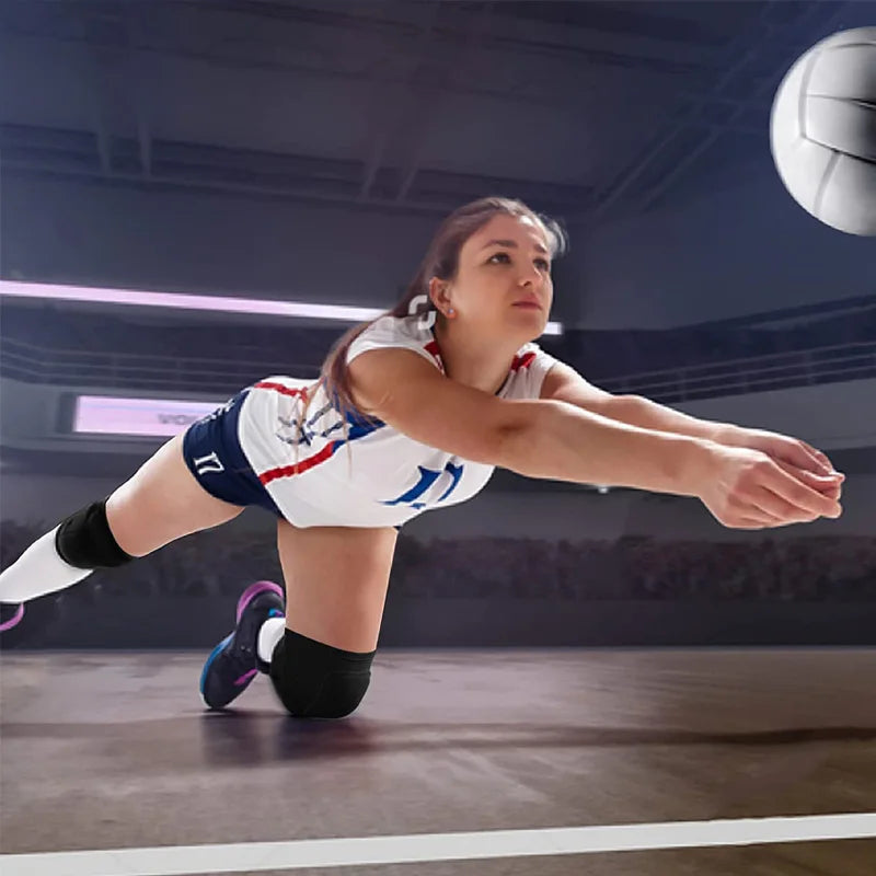 WorthWhile Dancing Knee Pads for Volleyball Yoga Women Kids Men Patella Brace Support EVA Kneepad Fitness Protector Work Gear Beauty World Shop