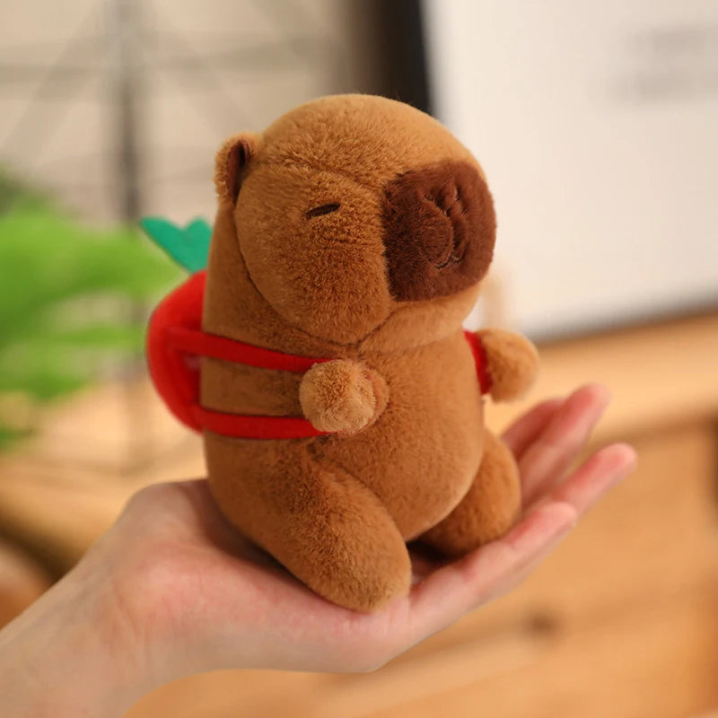 Capybara Plush Toy Pendant Keychain Capibara Cosplay Pokemon Pikachu Disney Stitch Sanrio Kuromi Plushies Stuffed Bag Decor Gift Beauty World Shop