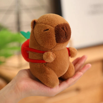 Capybara Plush Toy Pendant Keychain Capibara Cosplay Pokemon Pikachu Disney Stitch Sanrio Kuromi Plushies Stuffed Bag Decor Gift Beauty World Shop