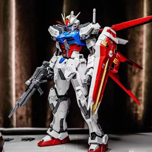 Strike Dog Fighter GAT-X105 HG 1/144 Assemble The Model Action Figures Desktop Decoration Children'S Toys Gifts Collectible Beauty World Shop