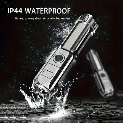 Powerful LED Flashlight Rechargeable USB Waterproof Zoom Fishing Hunting Camping 100,00 Lumen Tactical Flashlight LED Torch Beauty World Shop