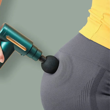 New Upgraded Portable Massage Gun Deep Tissue Muscle Relief Rechargeable Battery, Ideal For Back & Neck,Gift For Everyon Beauty World Shop