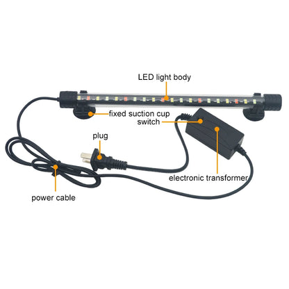 Waterproof LED Aquarium Light Fish Tank Underwater Lamp Clip Light Aquariums Decor Lighting Submersible Lamp Plant Grow 220-240V Beauty World Shop