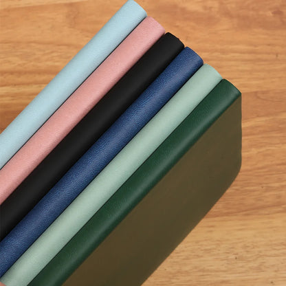 A5 Soft Leather Notebook, 120 Pages, Office Stationery, Waterproof Cover, Comfortable Touch, Hot Selling Beauty World Shop