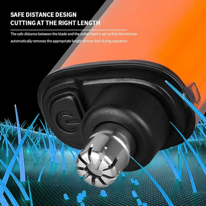 2 In 1 Electric Portable Ear And Nose Hair Trimmer Clipper 2024 Professional Painless Portable Eyebrow For Men Beauty World Shop