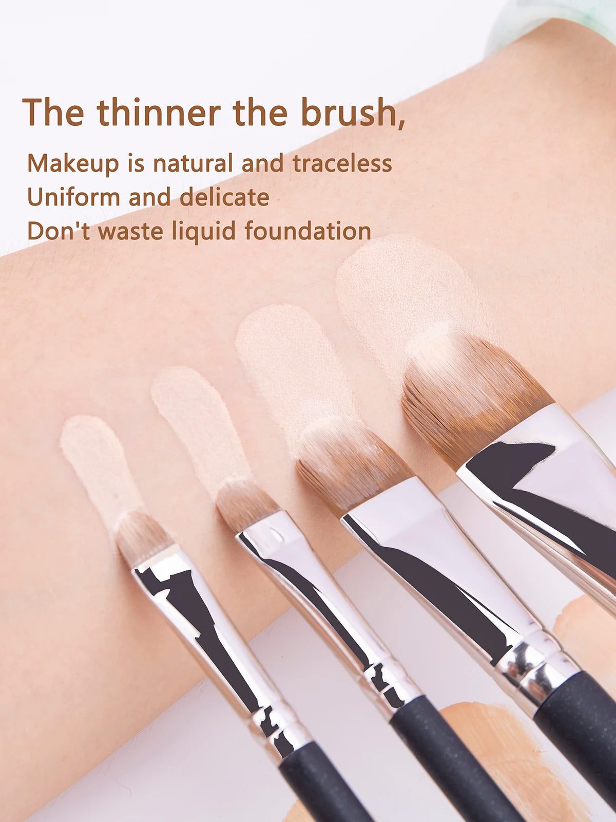 212 Flat Eyebrow Brush Ultrathin Eyebrow Makeup Brushes Flat Eyeliner Brush Thin Eye Liner Brow Contour Beauty Brush Tool Beauty World Shop