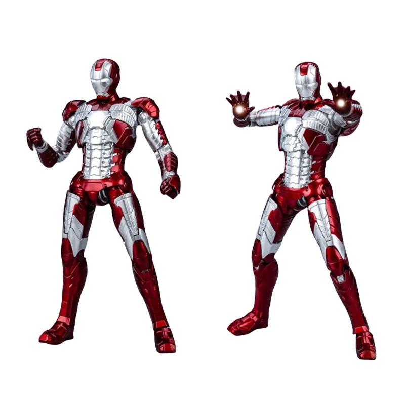 Fondjoy Iron Man Tony Stark MK1 MK2 MK3 MK4 MK5 MK6 MK7 Action Figure Toys Model Collect Garage Kit Children Birthday Gifts Beauty World Shop