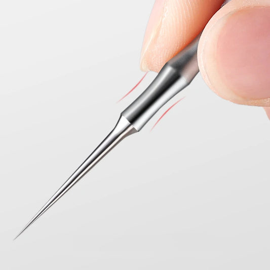 1 pack, German ultra-fine cell acne blackhead and whitehead clip beauty salon special acne fat particle needle tool Beauty World Shop
