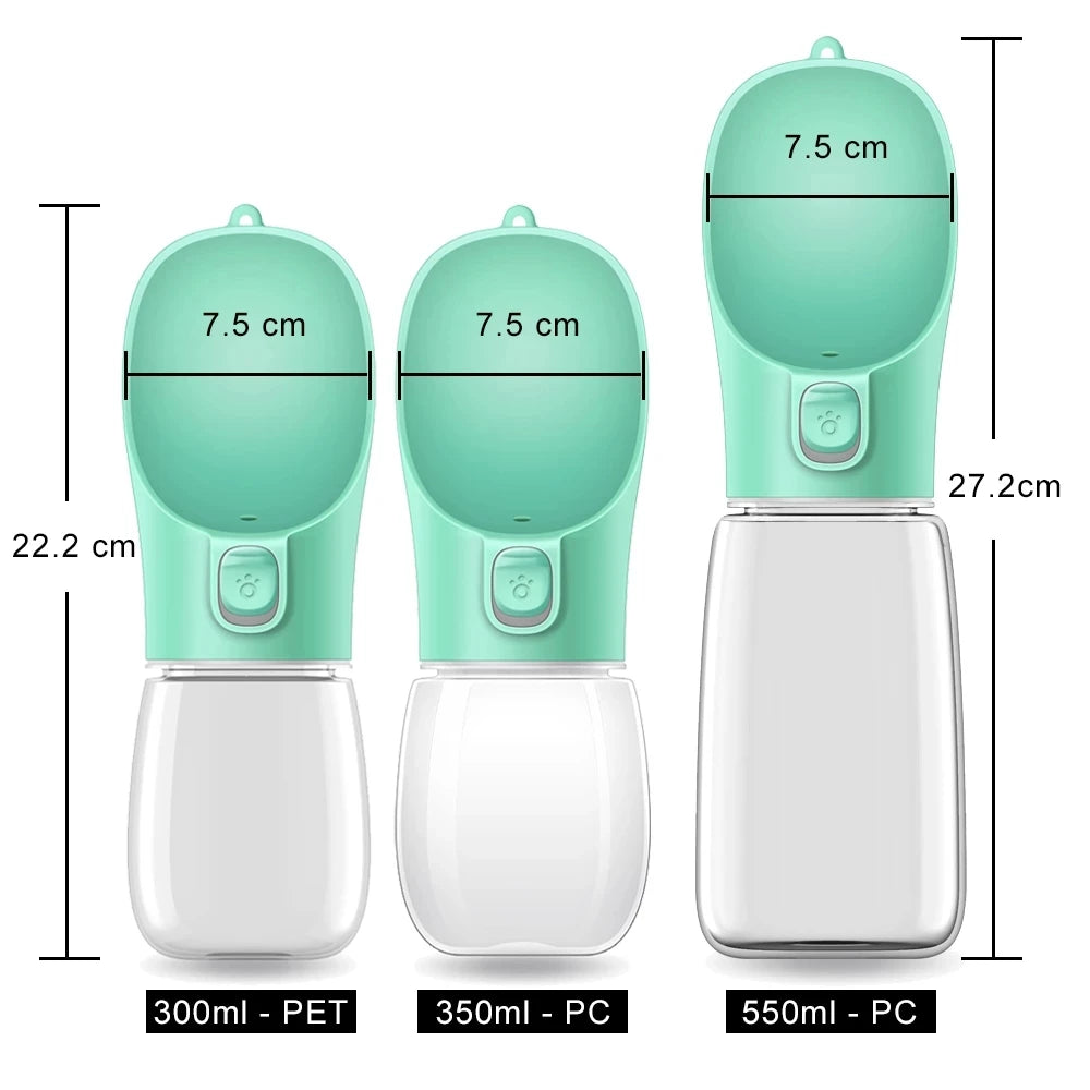 Portable Dog Water Bottle For Small Large Dogs Cat Outdoor Leakproof Walking Drinking Bowls Chihuahua French Bulldog Supplies Beauty World Shop