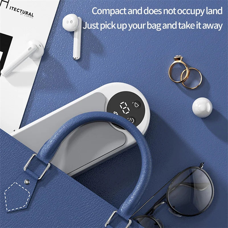 Portable Household Cleaning Machine, 450ml Clean Pod Ultrasonic Cleaner, Jewelry Cleaner Machine for Ring, Glasses, Makeup Brush Beauty World Shop