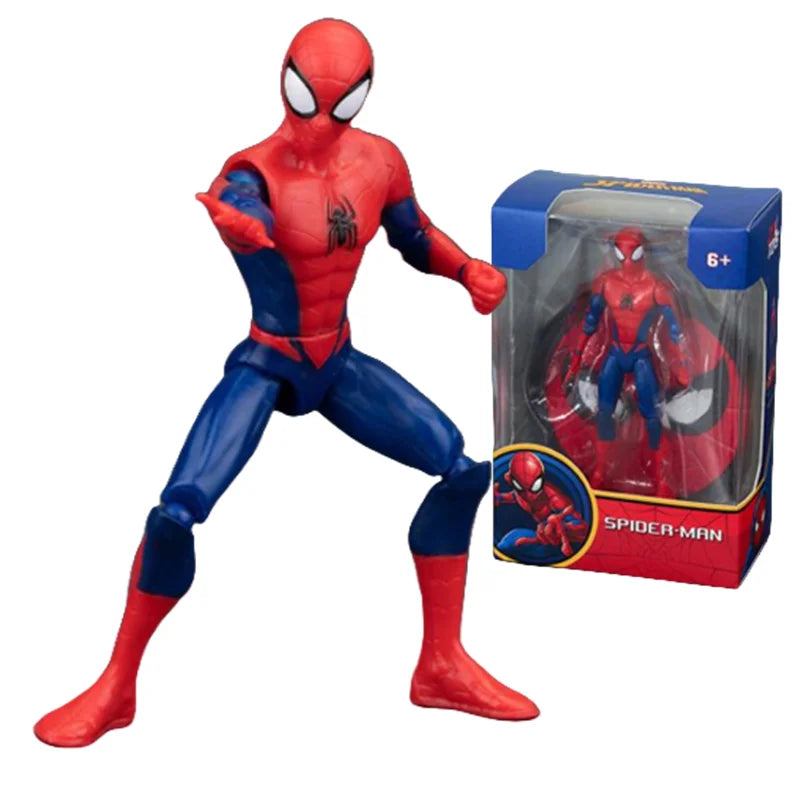 ZD Avengers Super Hero Iron Man Spiderman Gwen Action Figure Collectable Model Desktop Ornaments Toys Children Birthday Gifts Beauty World Shop