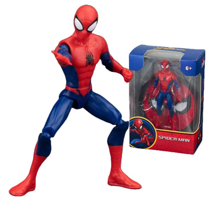 ZD Avengers Super Hero Iron Man Spiderman Gwen Action Figure Collectable Model Desktop Ornaments Toys Children Birthday Gifts Beauty World Shop