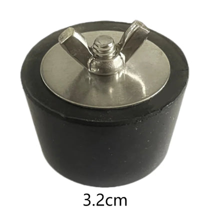 Rubber Winter Antifreeze Pool Plugs - Expandable Winterizing Stoppers with SS Screws for Pipe Sealing - Pool Accessories Beauty World Shop