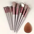 Professiona 13PCS Makeup Brushes Set Foundation Eyeshadow Blush Powder Blending Soft Fluffy Cosmetic Full Set Female Makeup Tool Beauty World Shop