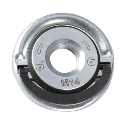 M14 Angle Grinder Quick Release Self-Locking Grinder Pressing Plate Flange Nut Power Chuck Beauty World Shop