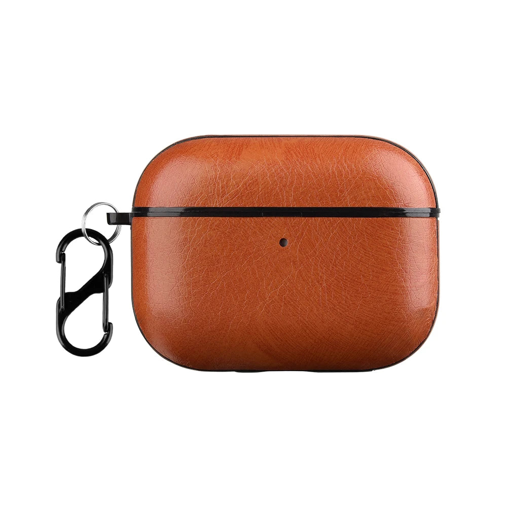 Leather PU Earphone Cover For AirPods Pro 3 2025 Case For AirPods Pro 2 2nd Pro2 Cases For AirPods 4 3 2 1 Funda Headphone Coque