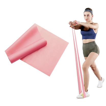 Long Training Stretch Bands Yoga Pilates Resistance Band for Physical Lower Body home Strength Elastic Exercise Bands Beauty World Shop