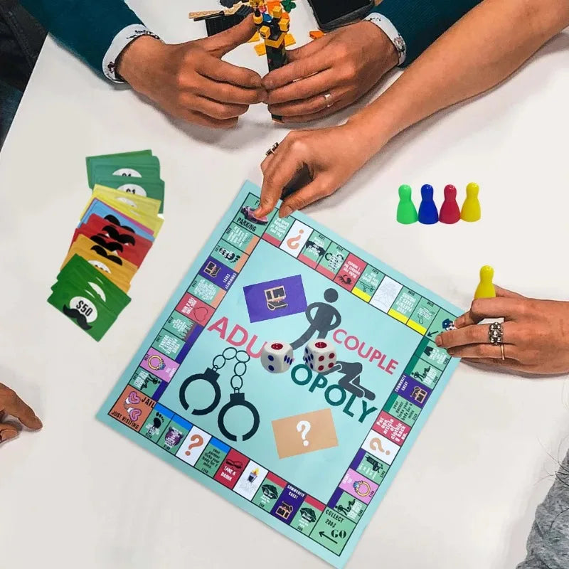 2025 New Adult Couple Game Night  Games Couple Board Funny Interactive 2 Player Board Game Beauty World Shop