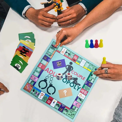 2025 New Adult Couple Game Night  Games Couple Board Funny Interactive 2 Player Board Game Beauty World Shop