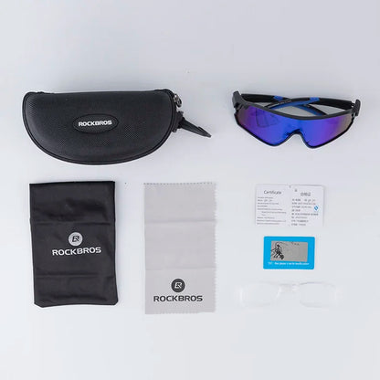 ROCKBROS Cycling Polarized Glasses MTB Road Bike Sunglasses UV400 Bicycle Sun Protection Light Unisex Bike Sports Equipment Beauty World Shop