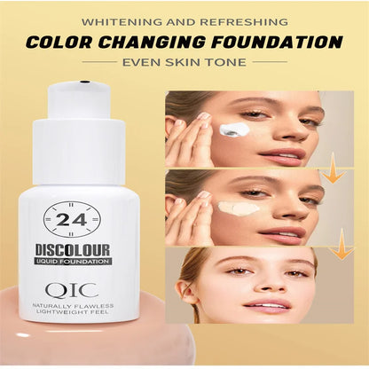 Foundation Magic Color Changing Foundation Liquid Soft Matte Long Lasting Hydrating Makeup Base Beauty World Shop