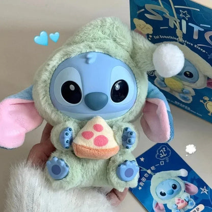 Disney 2025  Pin Eating Bedtime Series Blind Plush Toy Cute Doll Box Mysterious Hanging Bag Decorative Gif Beauty World Shop