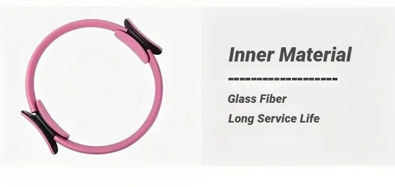 1Pcs Brand New Yoga Fitness Ring Circle Pilates Women Girl Exercise Home Resistance Elasticity Gym Workout Accessories Beauty World Shop