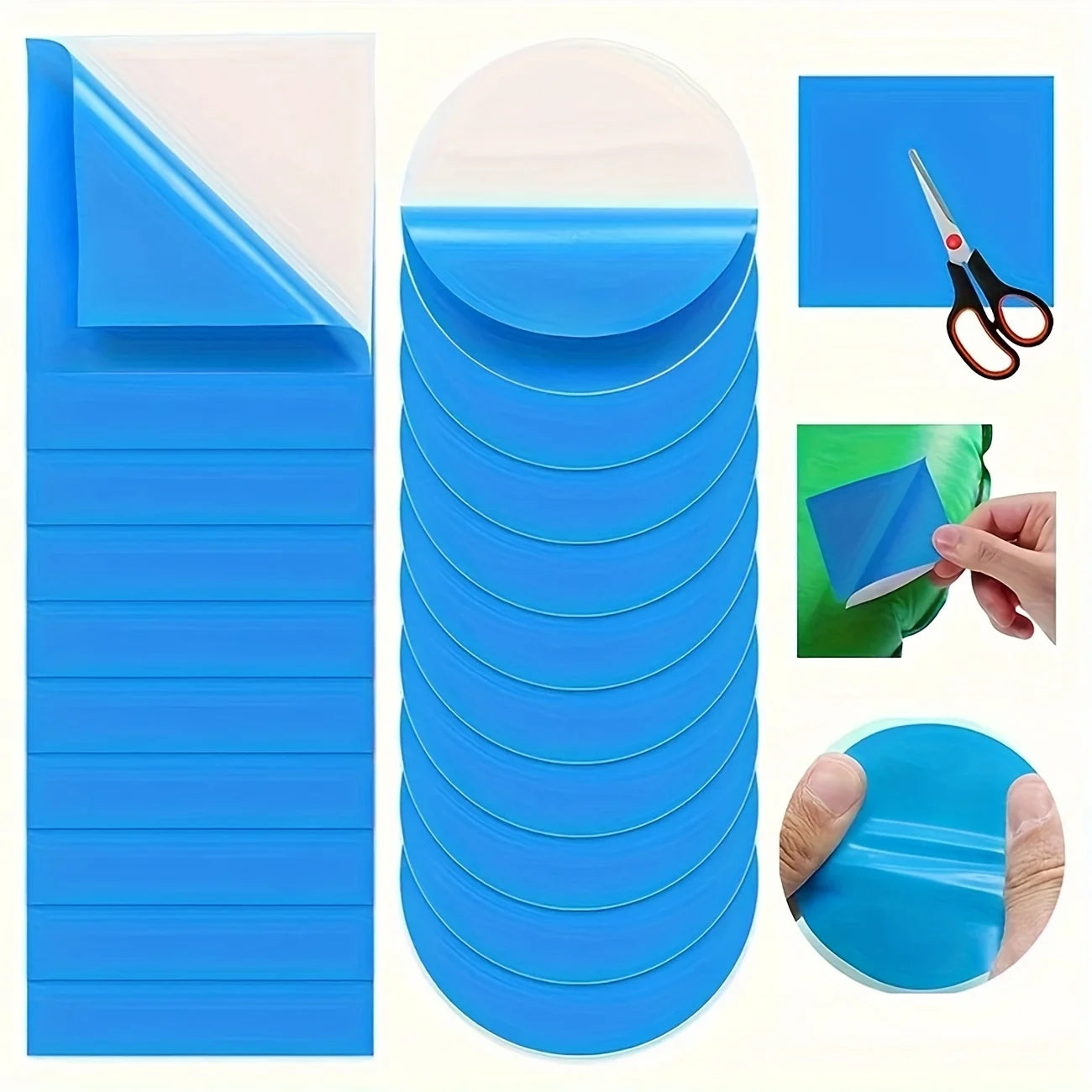 10/20 Pieces Underwater Self-adhesive Swimming Pool Patch, PVC Swimming Pool Repair Kit, Underwater Repair Swimming Pool Patch Beauty World Shop